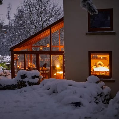 Cosy winter home