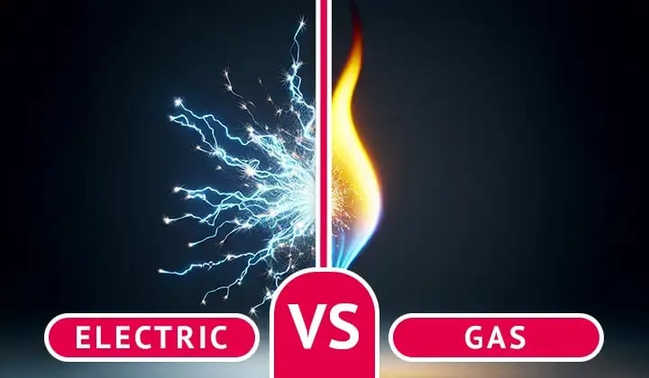 Electric radiators or gas central heating. Which is more efficient?