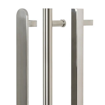 Pill Round Square vertical towel bars