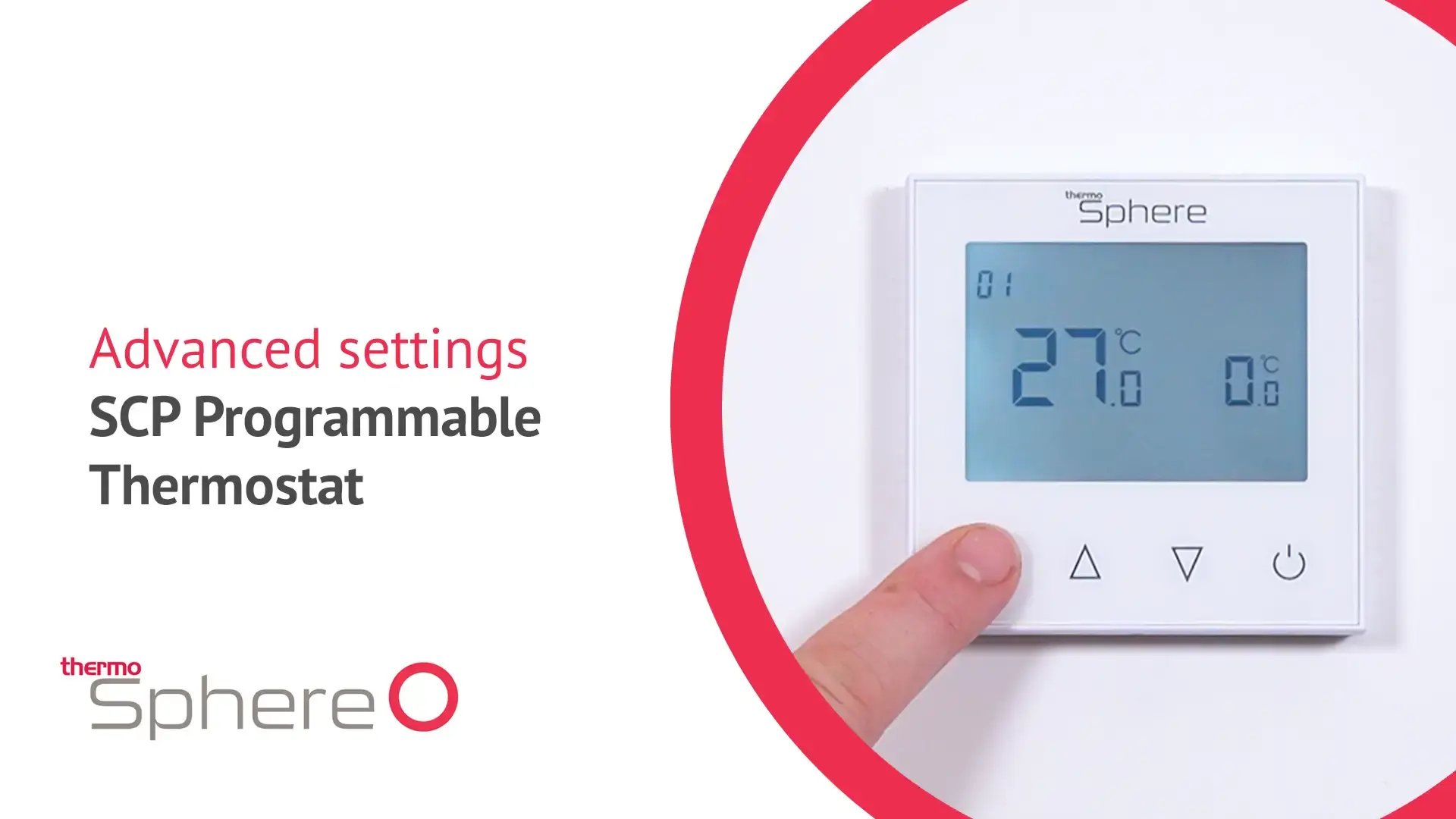 ThermoSphere SCP Thermostat Advanced Settings